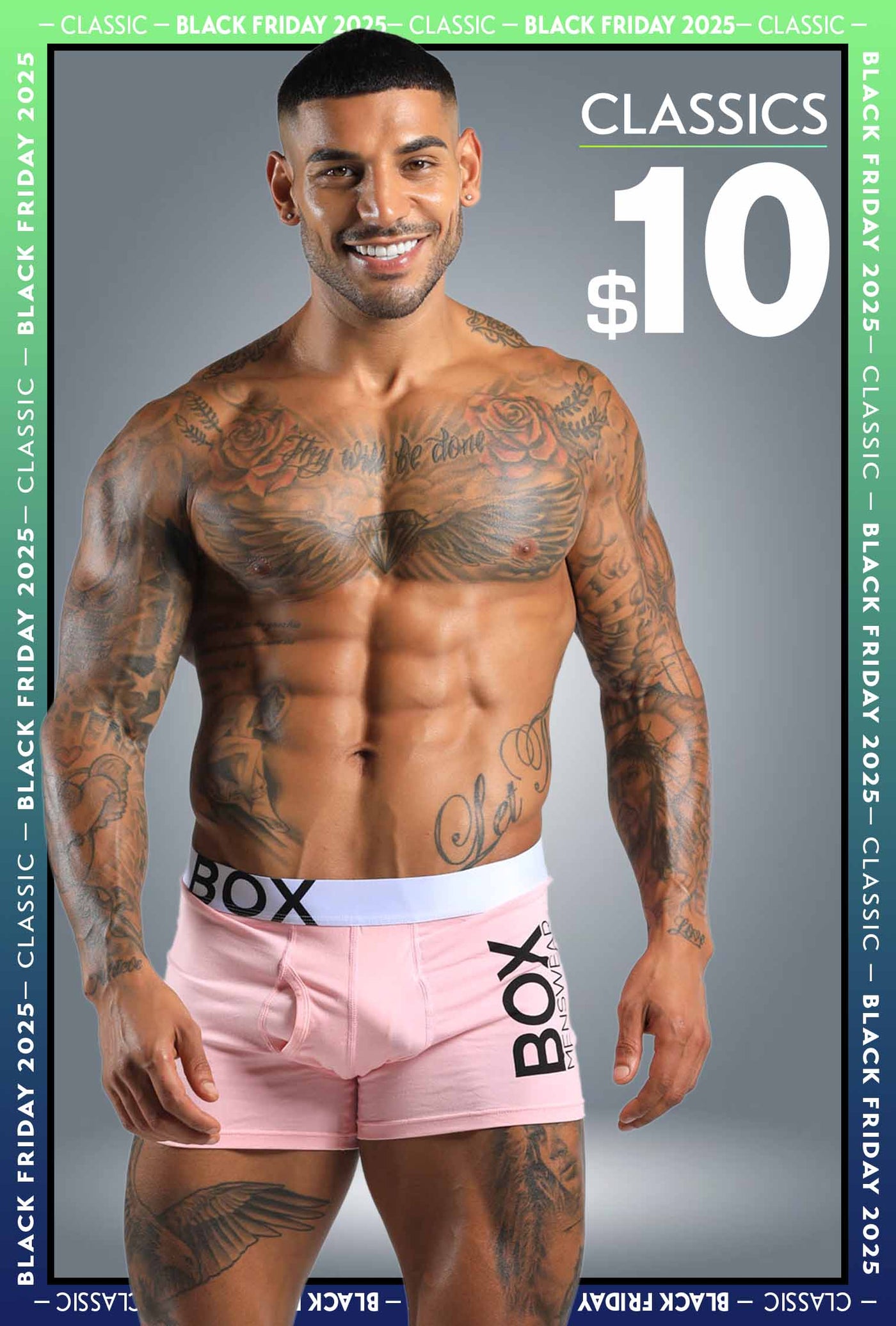 Mens Pink Boxers