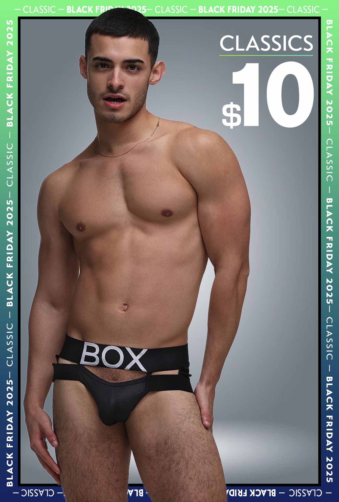 Mens Suspender Jockstrap 3.0: With Bounce - Black