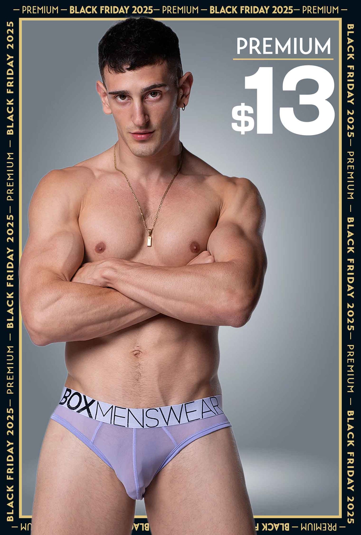 All Over Mesh Briefs - Soft Lavender