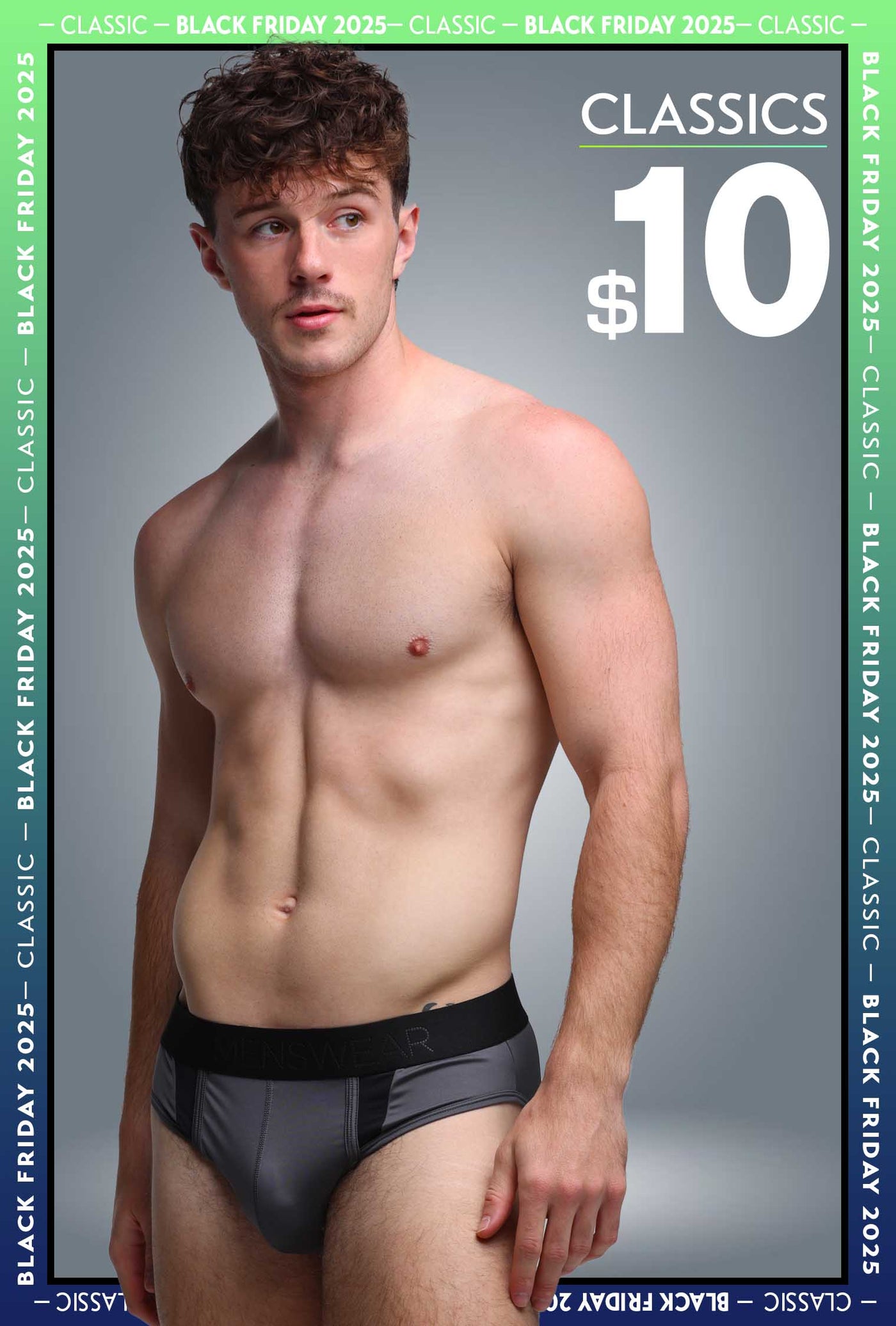 Motion Mesh Briefs - Grey