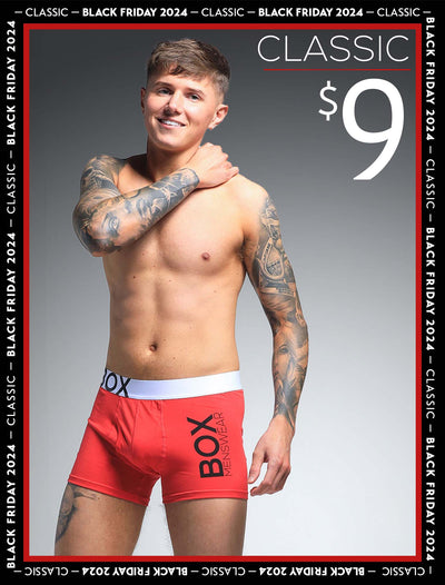 Mens Red Boxers