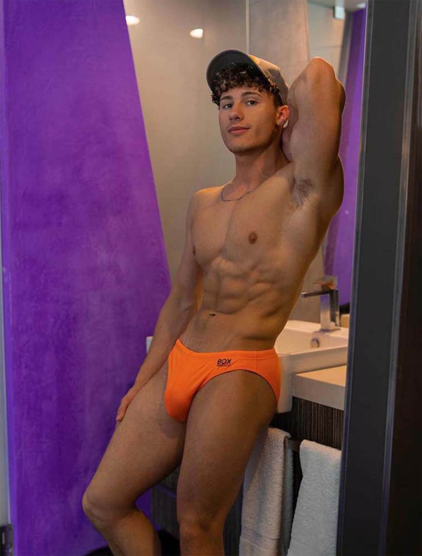 Swimming Trunks - Orange
