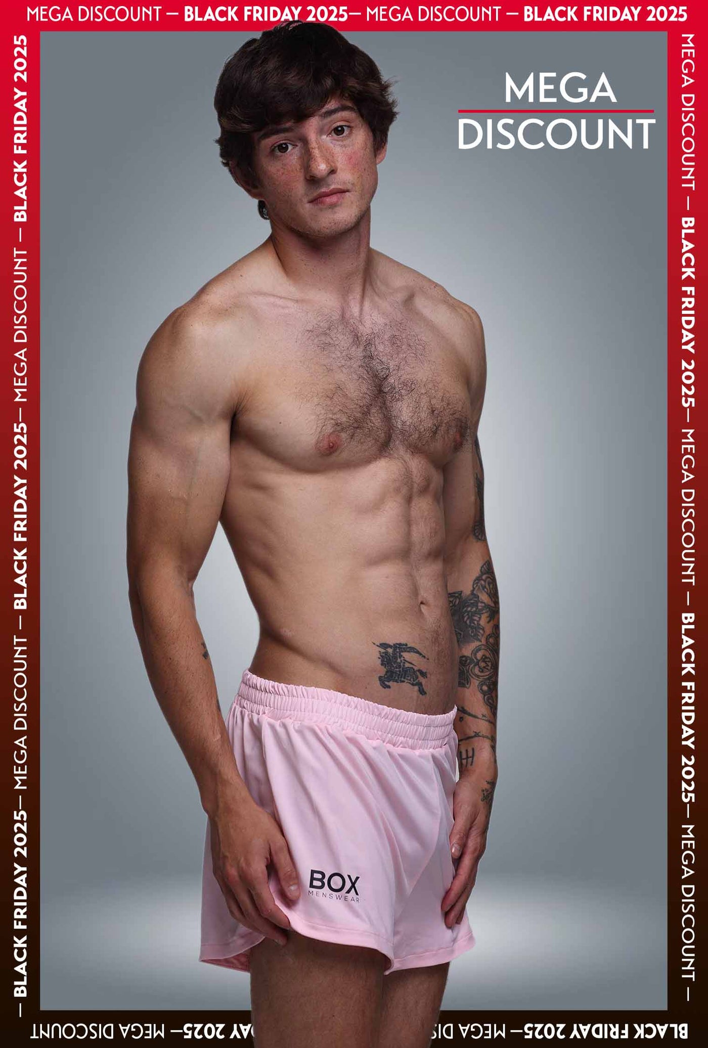 Compound Jock Shorts - Pink