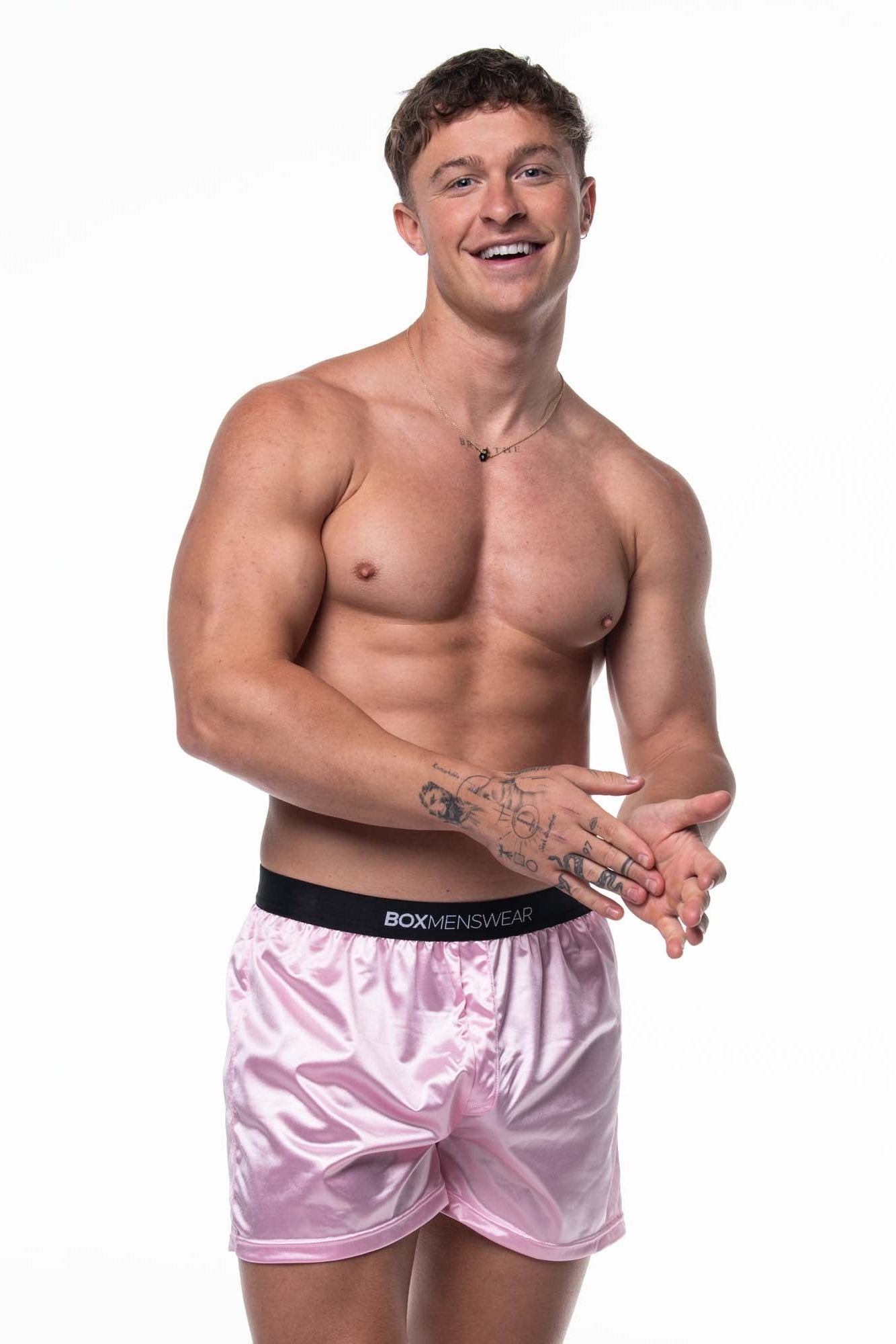 Silk Decline Boxer Shorts - Lavish Pink - boxmenswear - {{variant_title}}