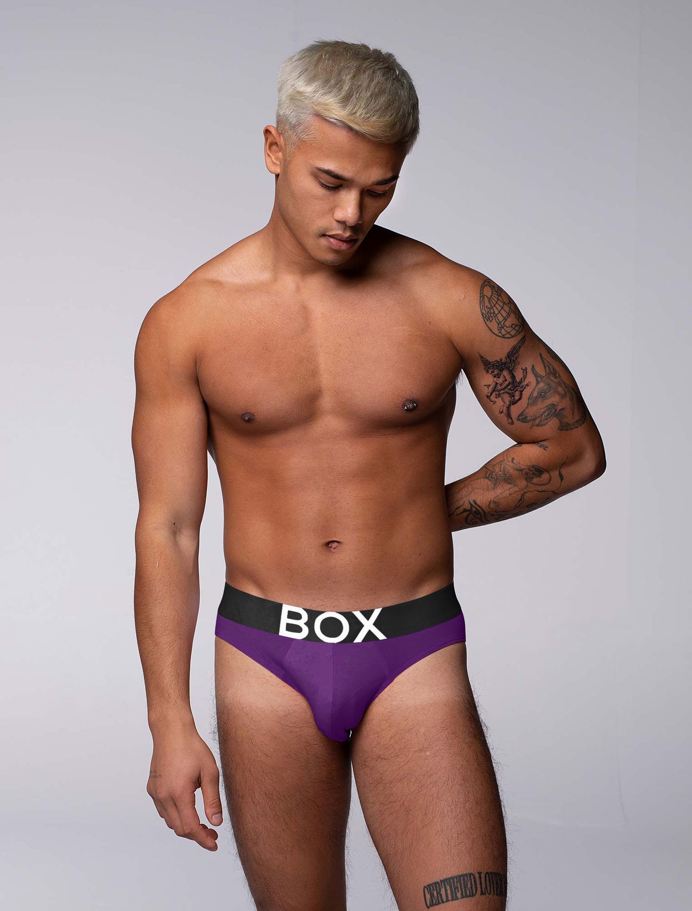 Mens Purple Briefs