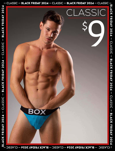 Ribbed Jockstrap - Cobalt