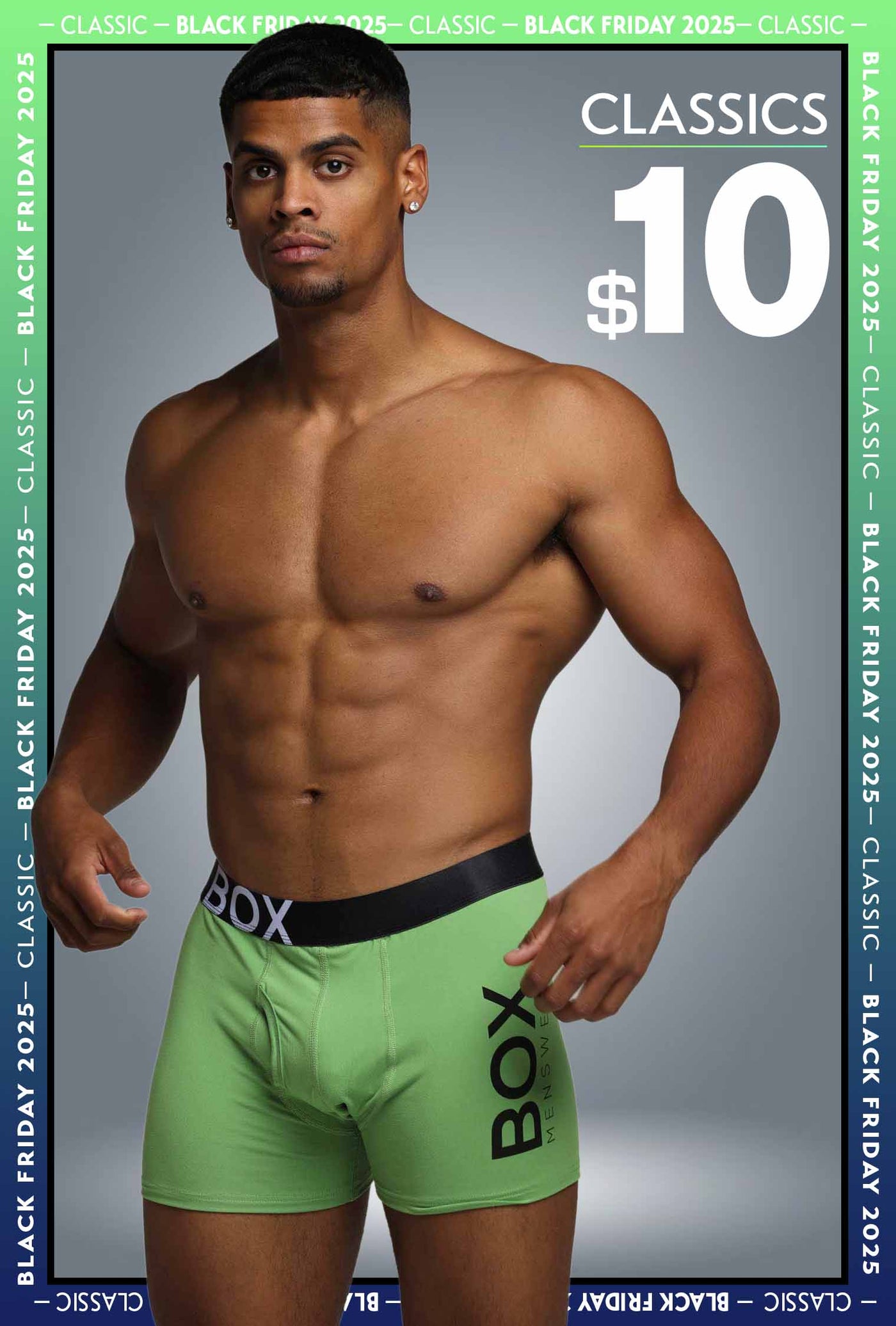 Soft Tech Boxers - Green