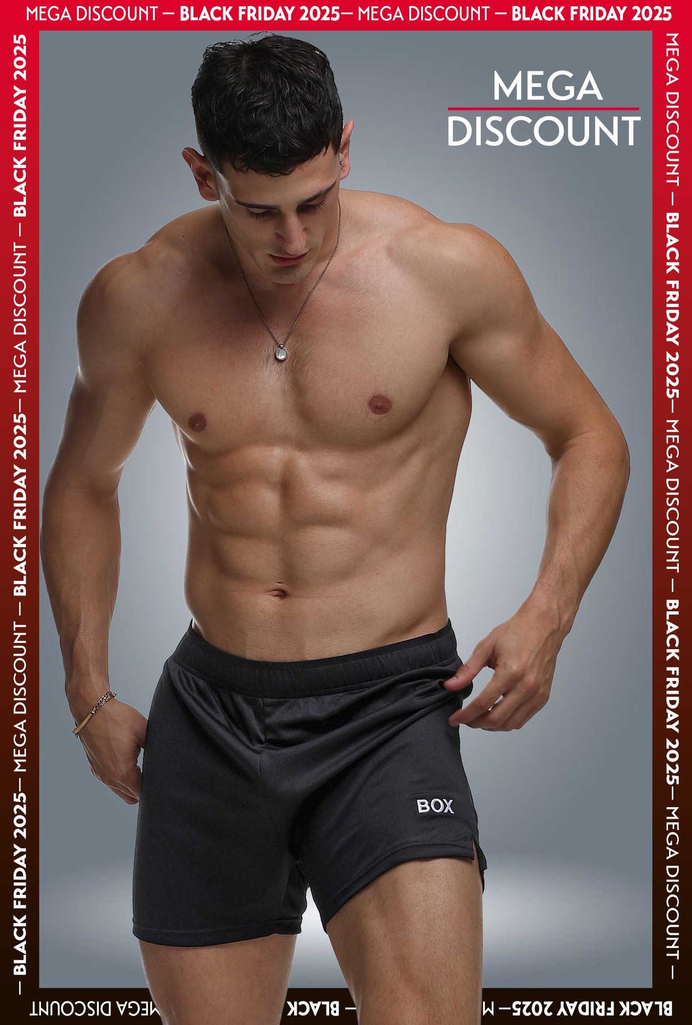 Mens Sports Shorts 2.0 - Black