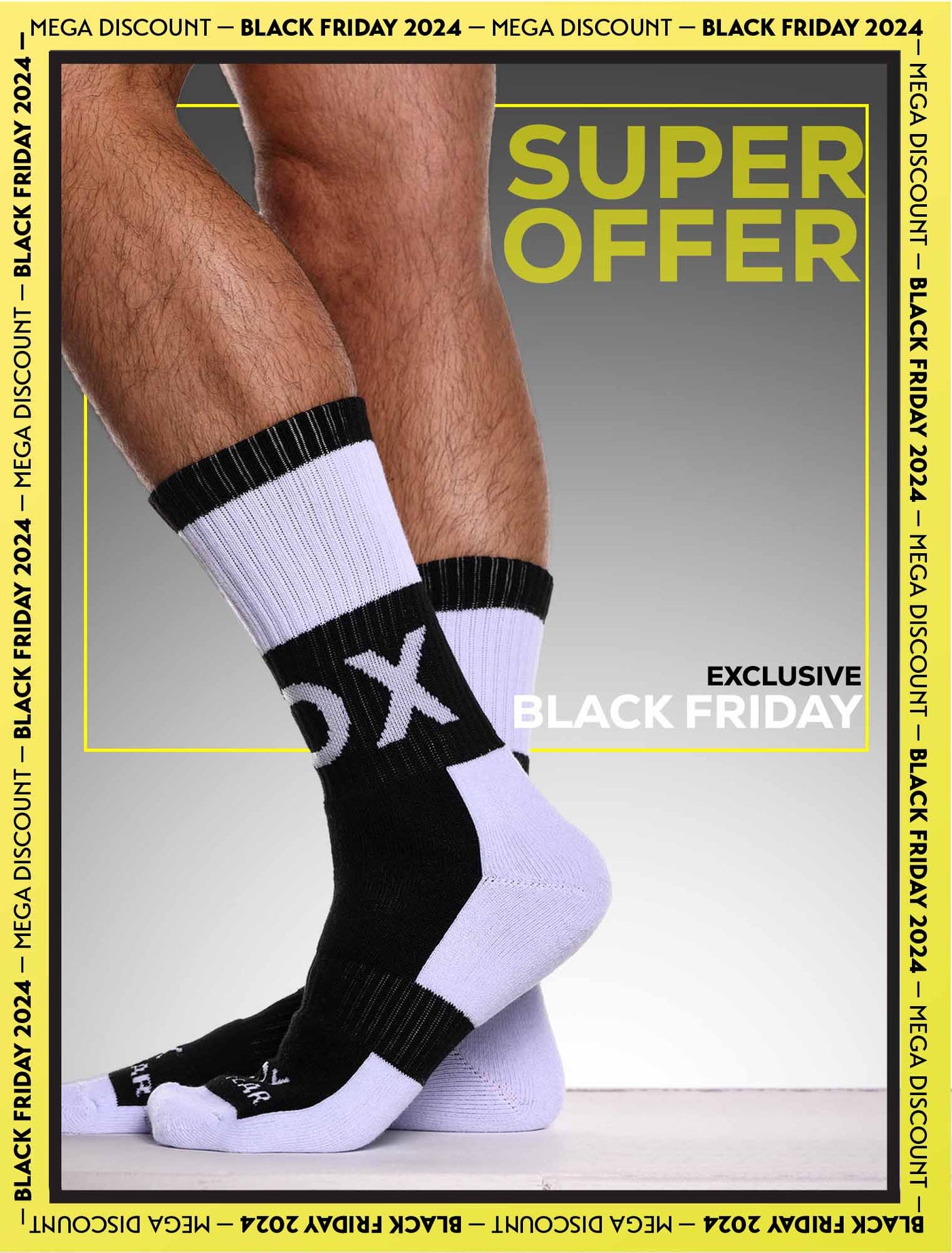 Box Sports Socks - Black