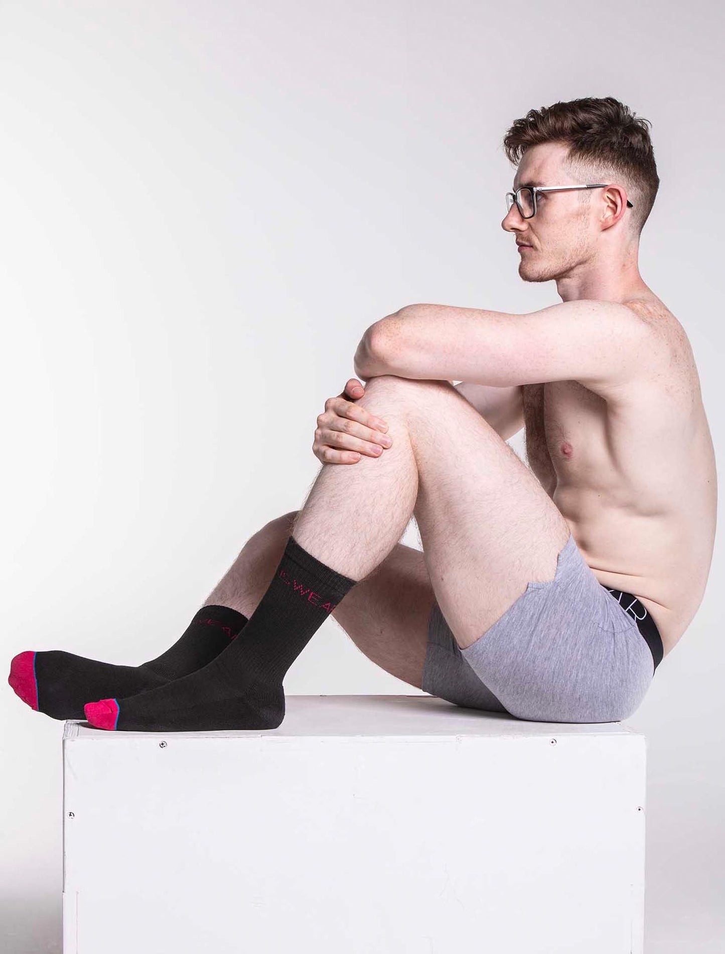 Statement Black - Lux Sports Socks - boxmenswear - {{variant_title}}