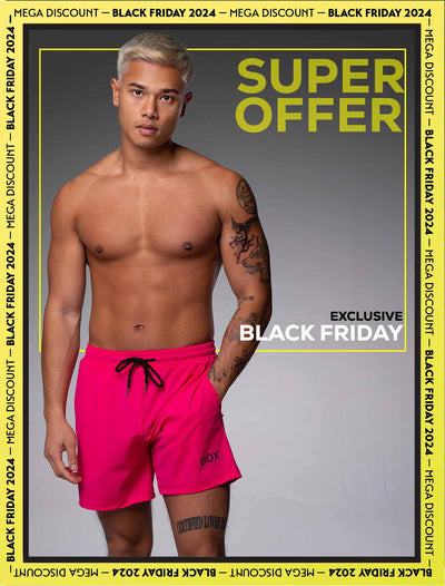 "The Fit" Sports Shorts - Fluorescent Pink