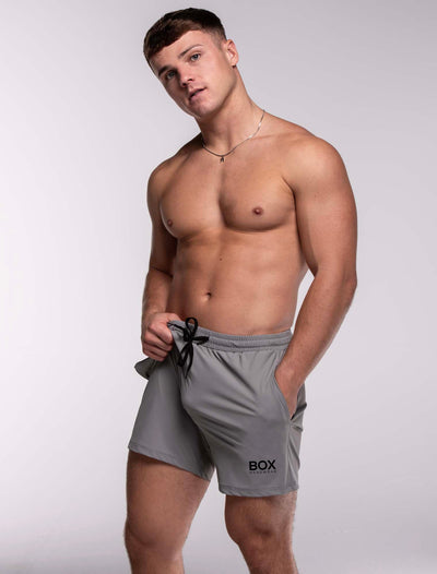 "The Fit" Sports Shorts - Premium Grey