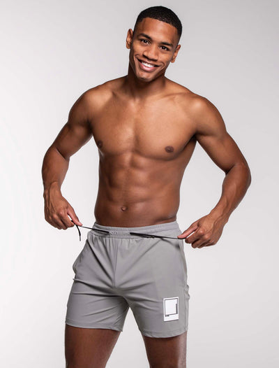 "The Fit" Sports Shorts - Premium Grey