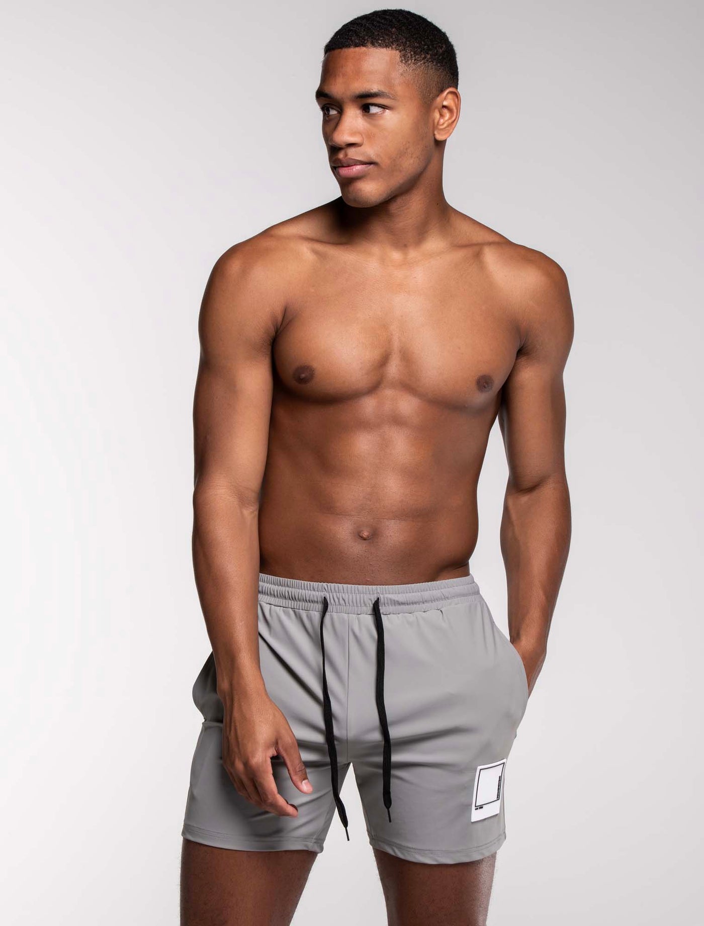 "The Fit" Sports Shorts - Premium Grey