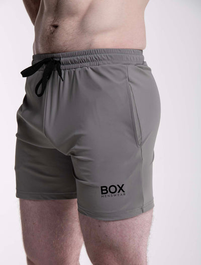 "The Fit" Sports Shorts - Premium Grey