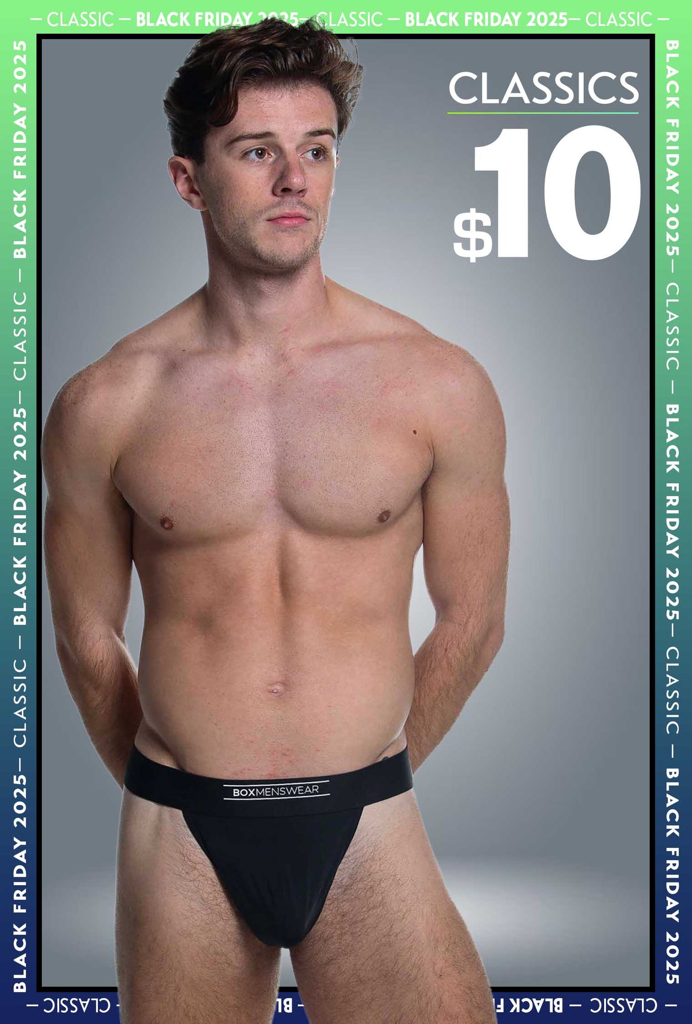 Mens Thong 3.0 - Black