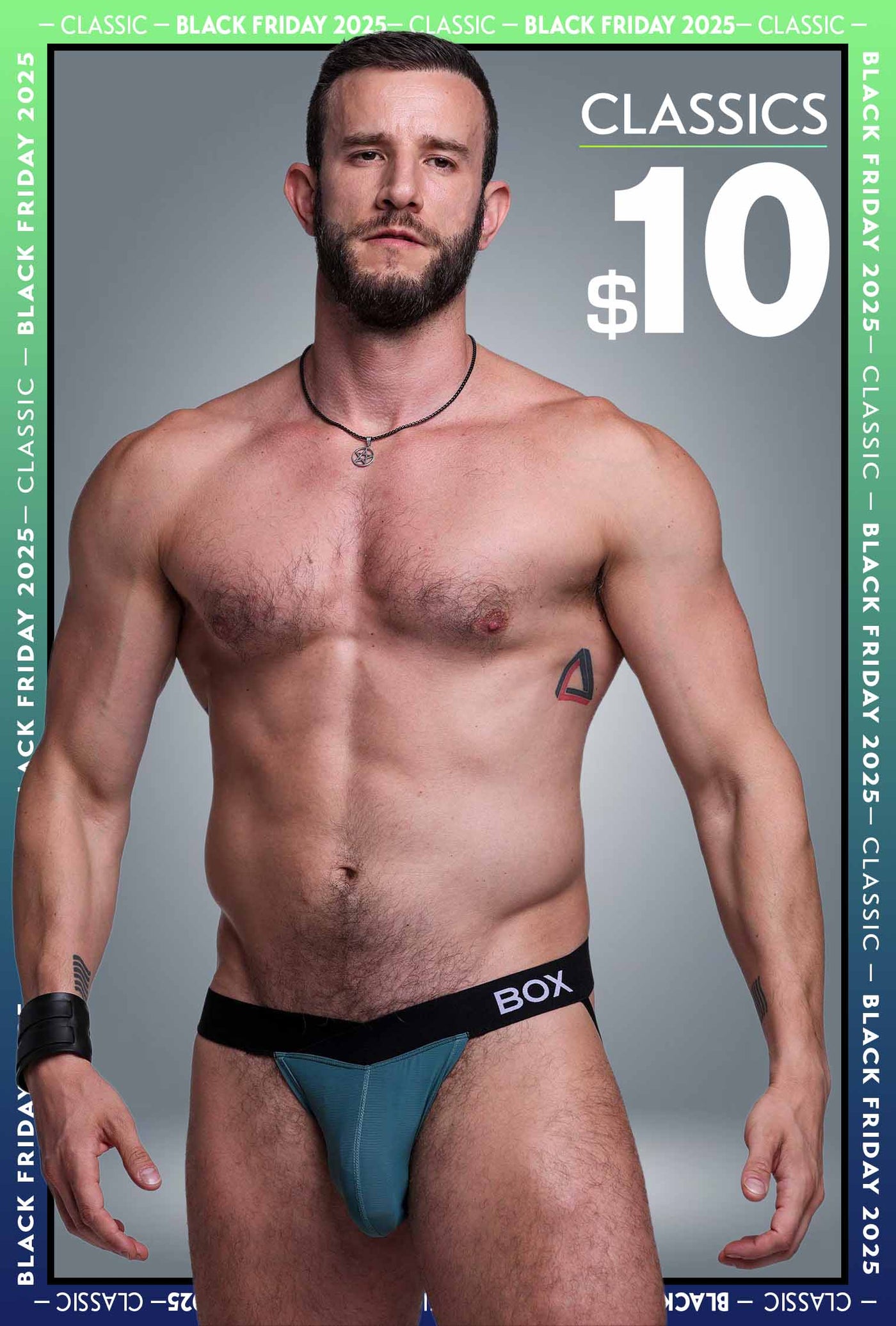 V-Shape Jockstrap - Soft Teal