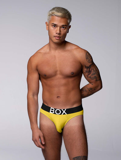 Mens Yellow Briefs