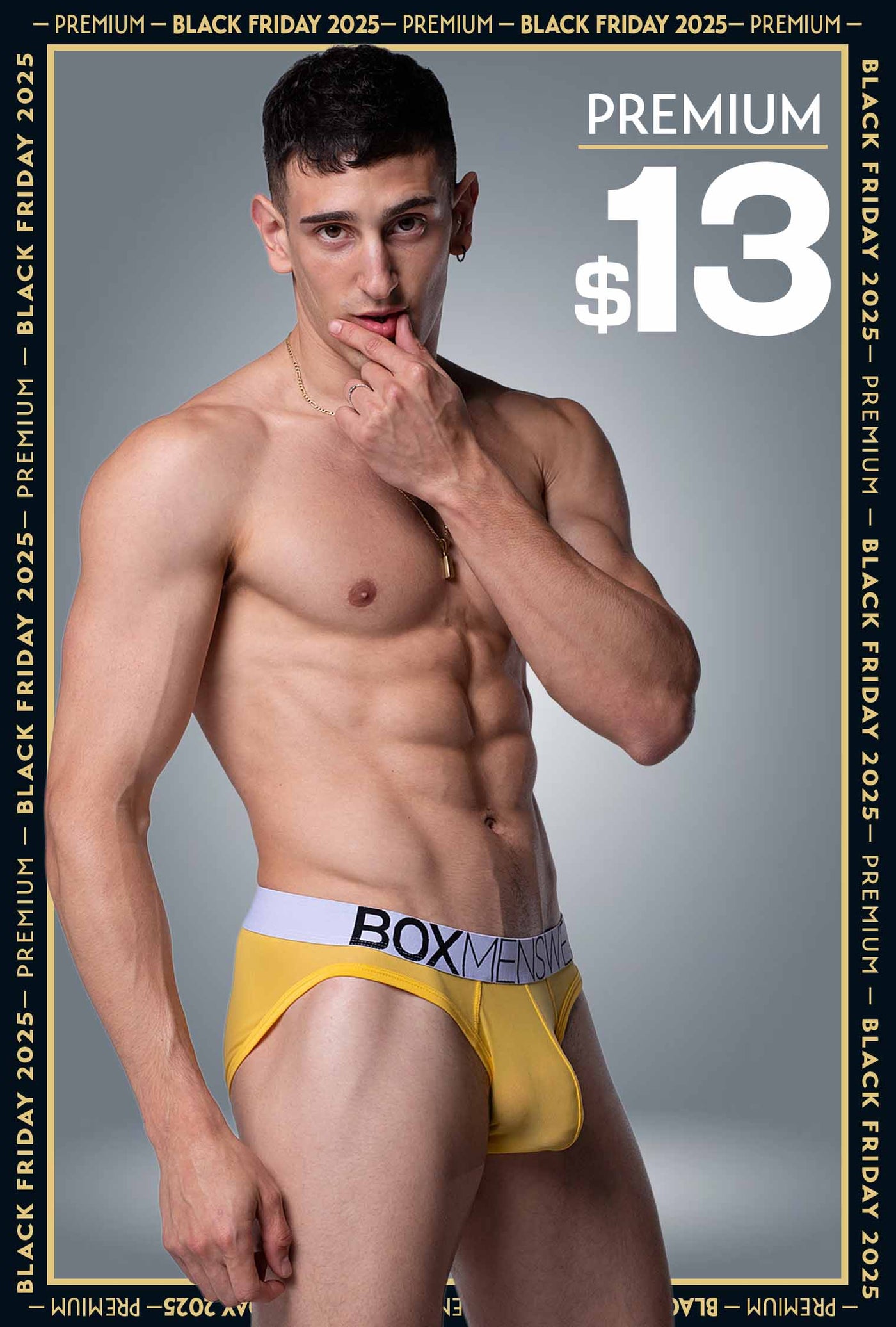 All Over Mesh Briefs - Mellow Yellow