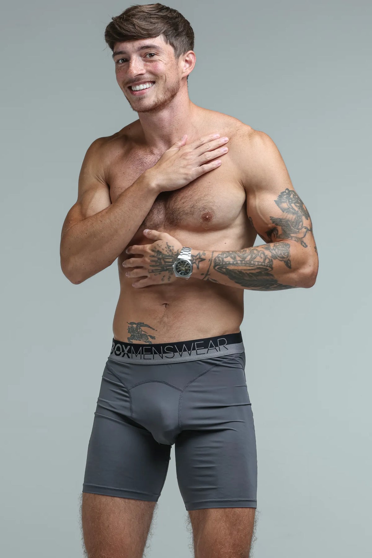 Compression Shorts 2.0 - Slate Grey — image 2