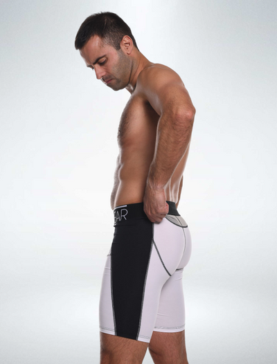 Defined Behind: Compression Shorts with Stretch - Retro Return