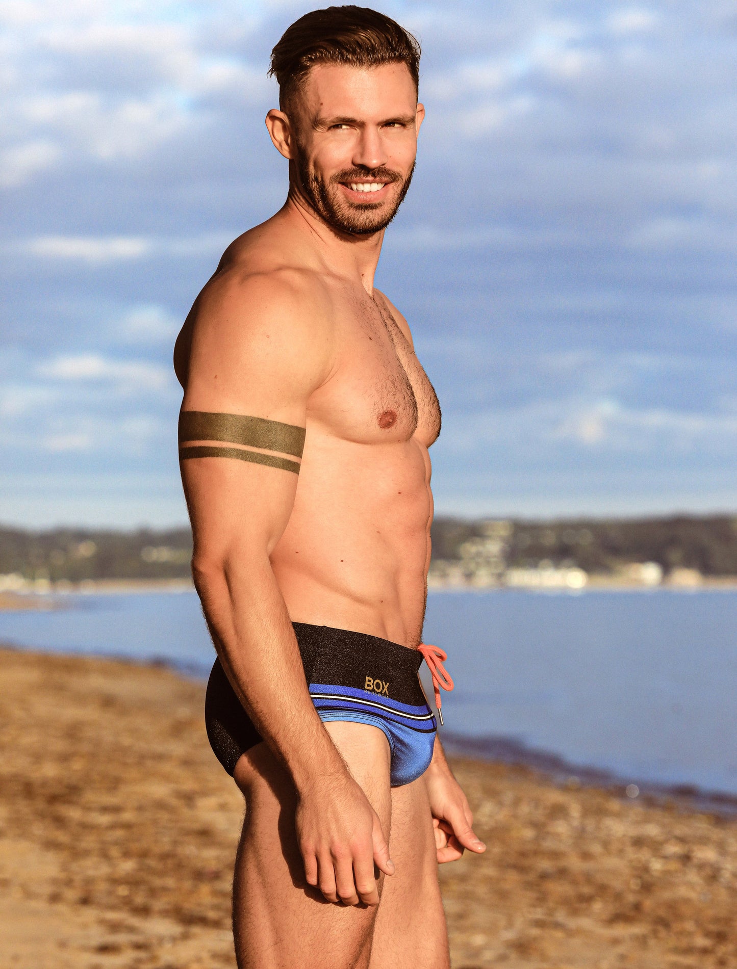 The Kute Edition: Swimming Sunga - Pacific Blue - boxmenswear - {{variant_title}}