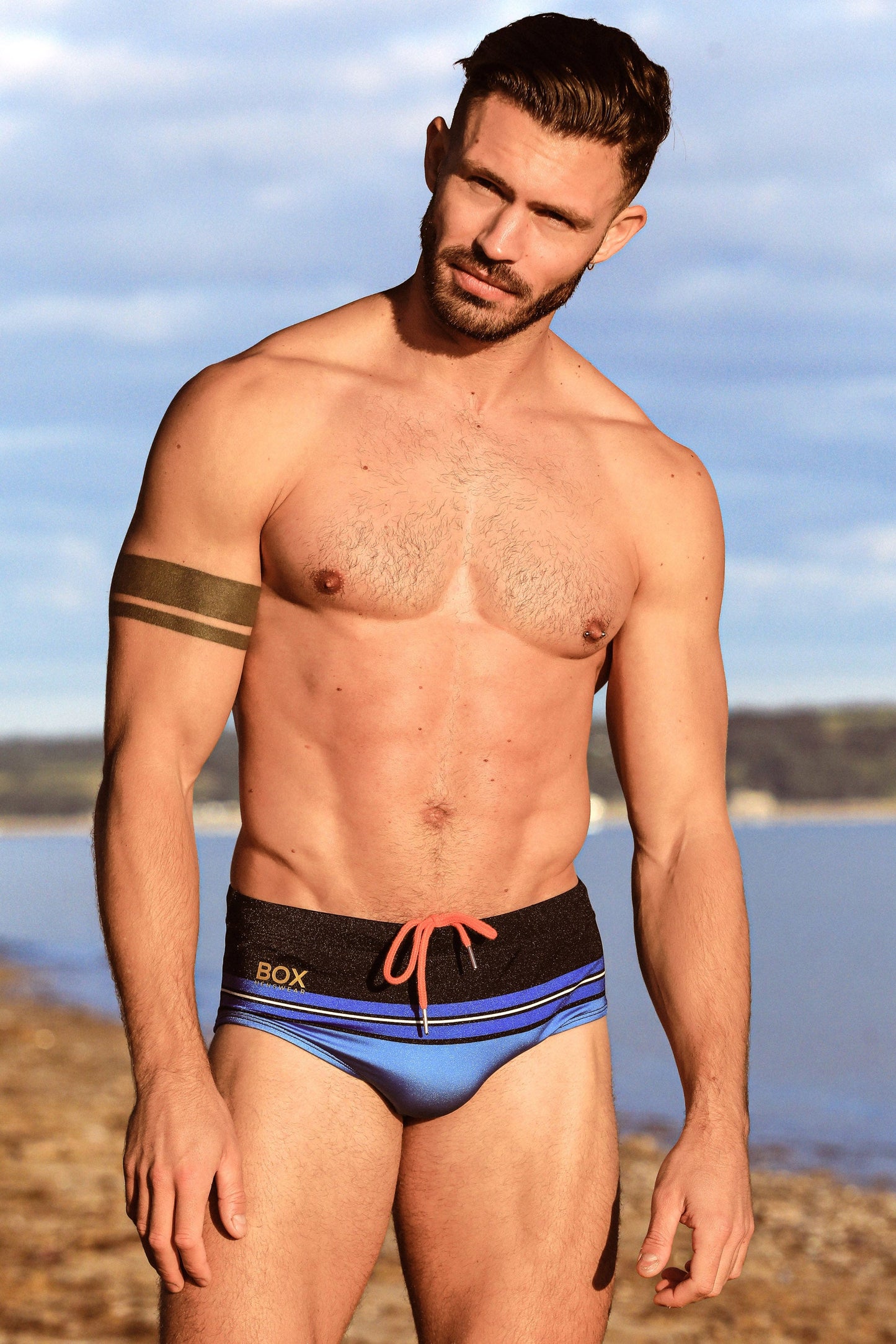 The Kute Edition: Swimming Sunga - Pacific Blue - boxmenswear - {{variant_title}}