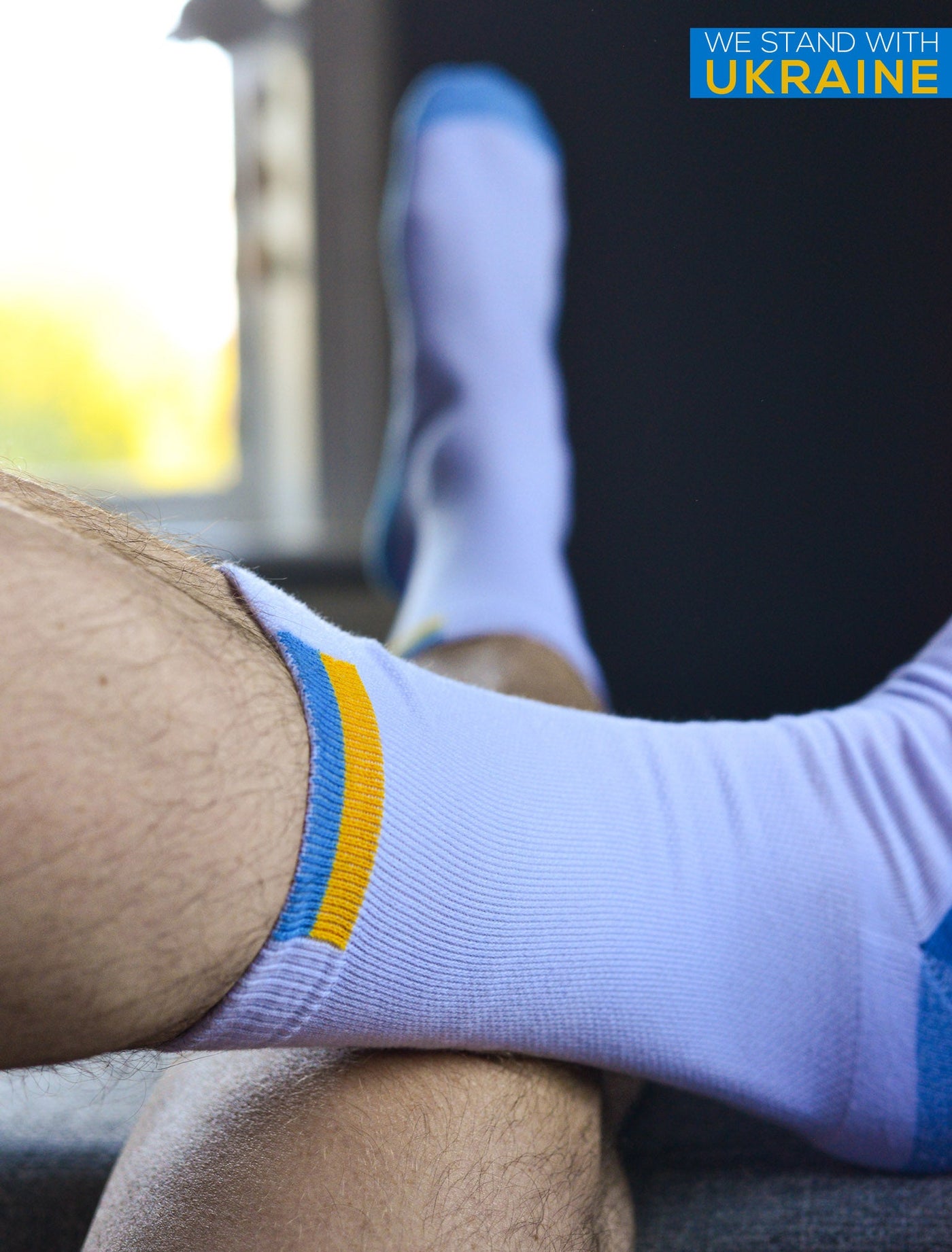 Comfort Socks - Ukraine Flag Top - boxmenswear - {{variant_title}}