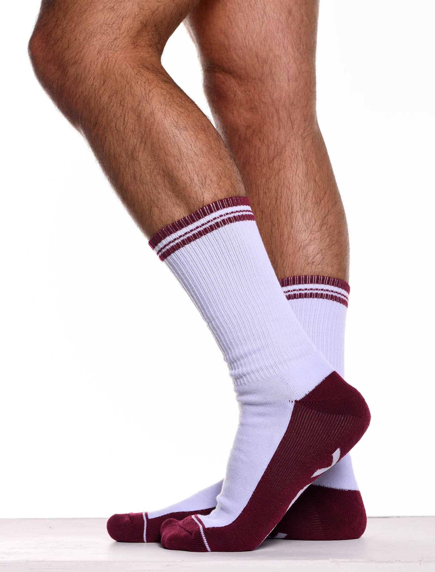 Red and deals white sports socks