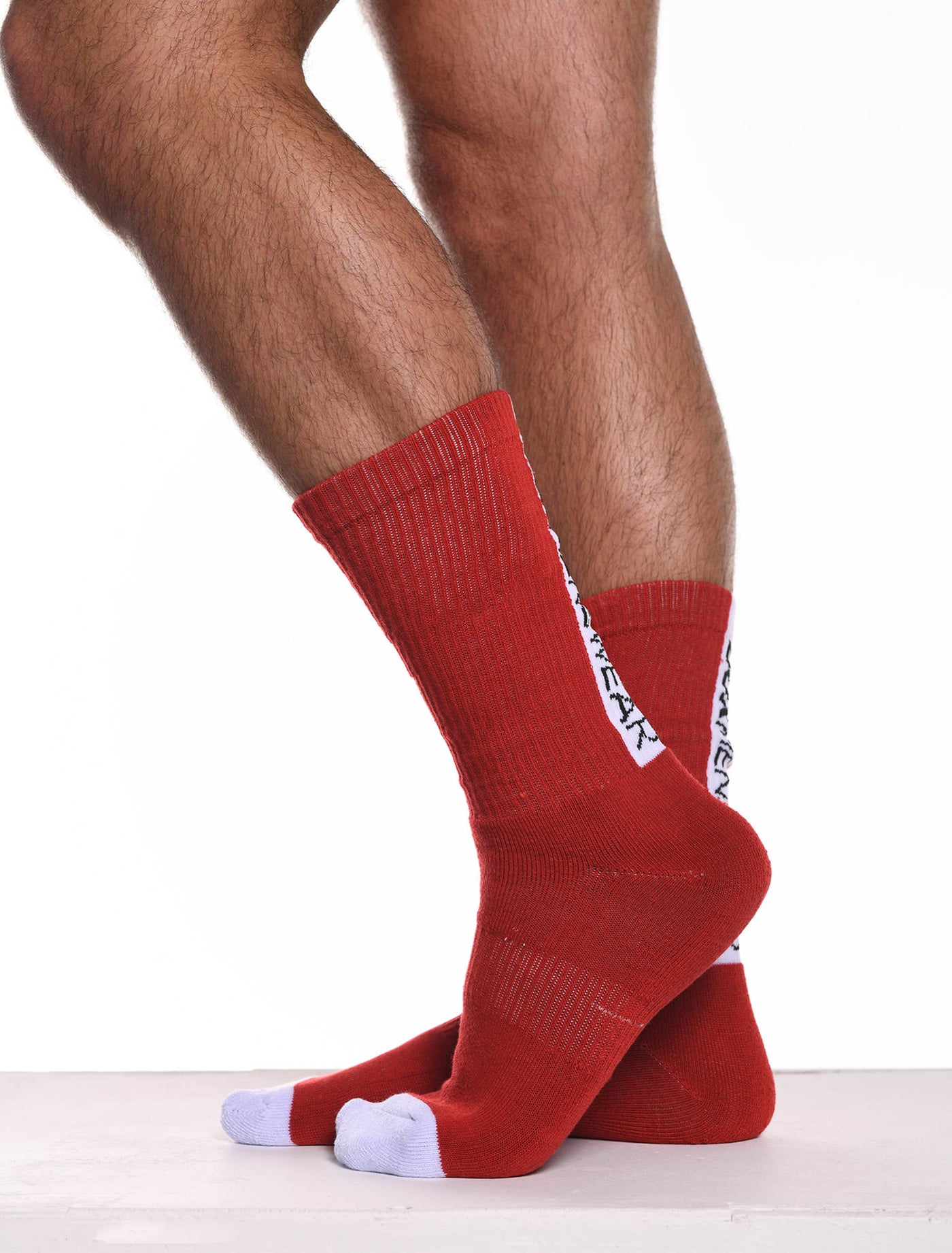 Reverse Red Strip Lux Sports Sock
